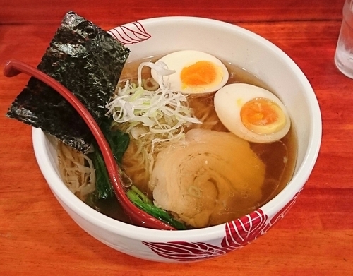 「らーめん+味玉子」@麺処 あす花の写真