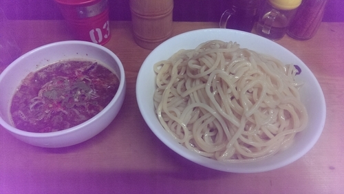 「ねぎつけ麺、特盛」@つけ麺 千兵衛の写真