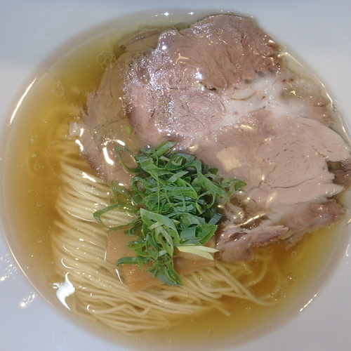 「塩煮干しそば(500円)」@麺処 清水の写真