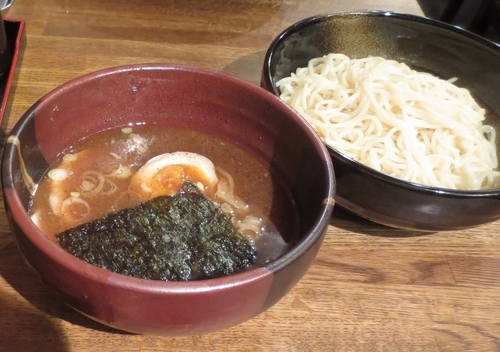 「醤油つけ麺　500円※オープンサービス　通常780円」@つけ麺・らあめん 竹屋 中野駅前店の写真