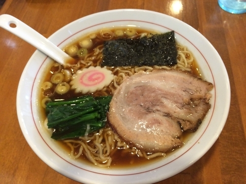 「中華そば（600円）」@かまや食堂の写真