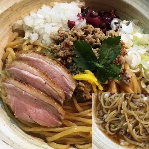 「【数量限定】鴨油そば」@はりけんラーメン 南店の写真