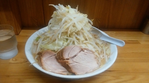 「ラーメン　大　ヤサイ」@ラーメン二郎 赤羽店の写真