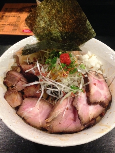 「ABURASSO+特製トッピング¥1000」@BASSO ドリルマンの写真