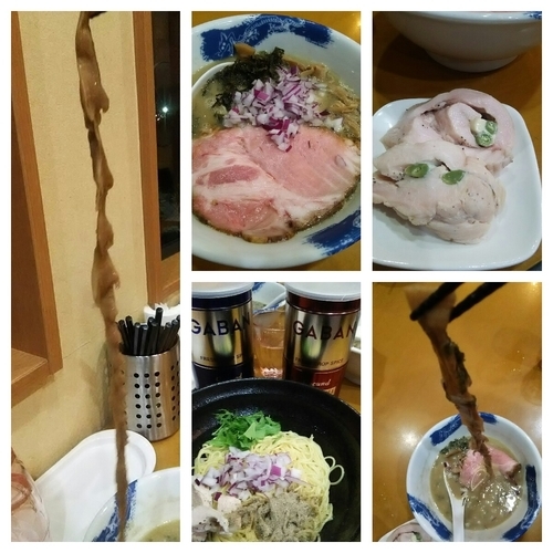 「【限定】薩摩ハーブ悠然鶏の煮干しそば＋煮干し油の替玉」@麺屋 扇 SENの写真