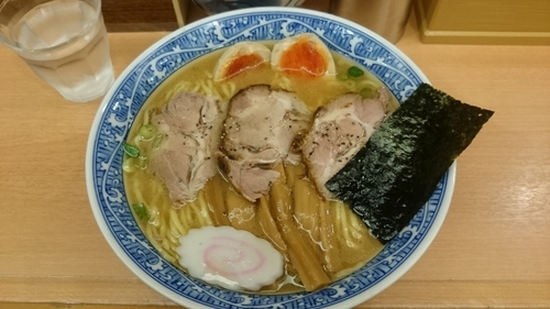 「特製中華そば、大盛り (1000円)」@中華そば 青葉 船橋店の写真