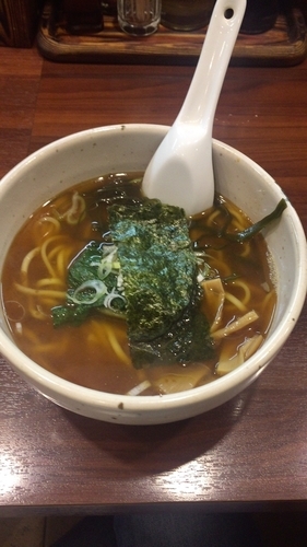 「あっさりヘルシーらー麺」@歩の写真