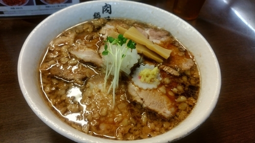 「肉そば」@肉そば総本山 神保町 けいすけの写真