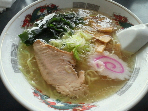 「塩ラーメン 590円」@桃太楼の写真