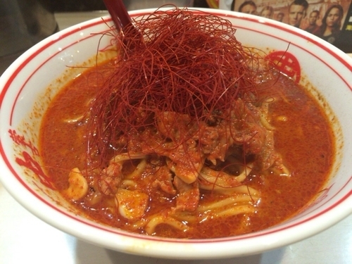 「誠ファイア ￥８５０」@蒙古タンメン 中本 亀戸店の写真