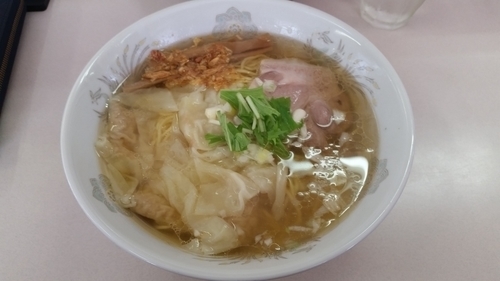 「塩ワンタンメン」@支那そば一麺 下広岡店の写真