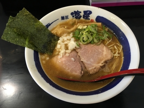 「濃厚煮干しそば」@麺匠 濱星 溝の口店の写真