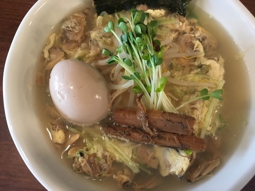 「【限定】浅利そば 750円」@らーめん 和なり えんの写真