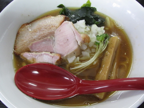 「豊香中華そば　「750円」」@煮干し中華そば 蓮の華の写真