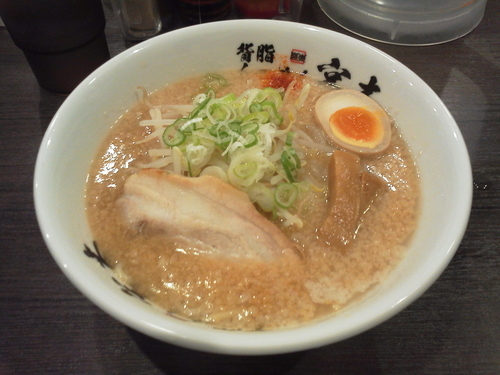 「背脂ラーメン」@背脂らーめん宮本の写真