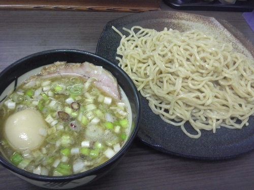 「煮玉子つけそば￥900」@頓知房の写真