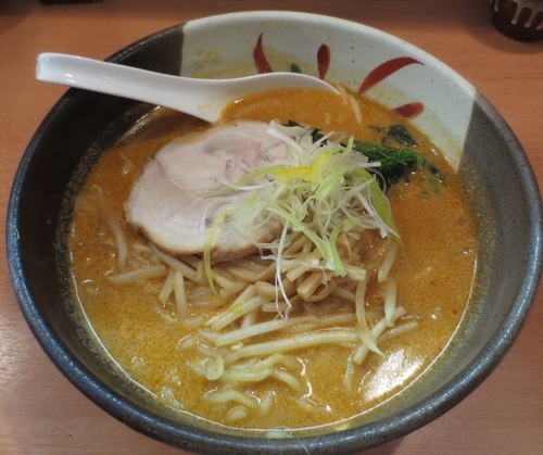 「俺流ランチ（辛みそらーめん）830円」@俺流塩らーめん 渋谷本店の写真