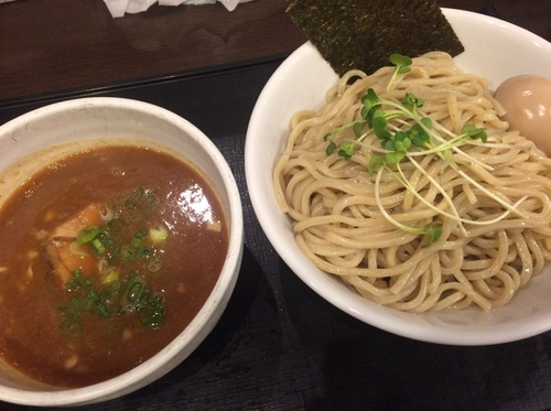 「つけ麺(大)味玉」@ブラウンの写真