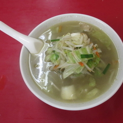 タンメン（野菜たっぷり）650円