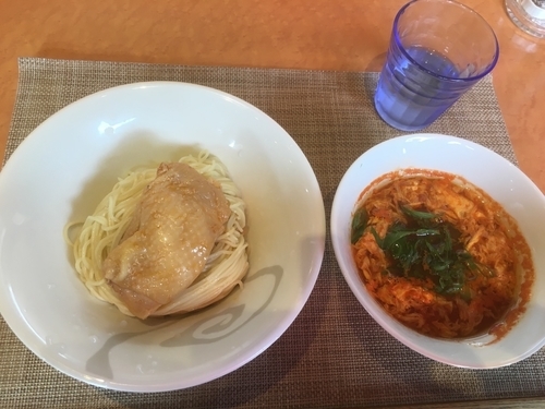「煮干チゲつけ麺850円」@柴崎亭の写真