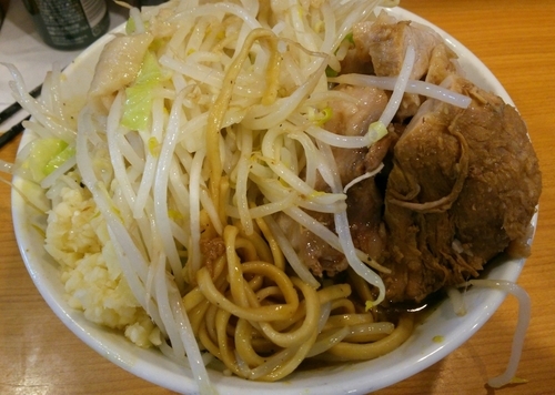 「[限定]カリードクロ　ニンニクアブラ　930円」@ラーメン二郎 八王子野猿街道店2の写真