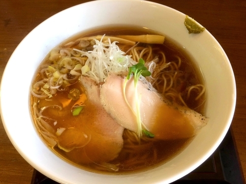 「醤油そば（760円）」@麺匠 たいらの写真