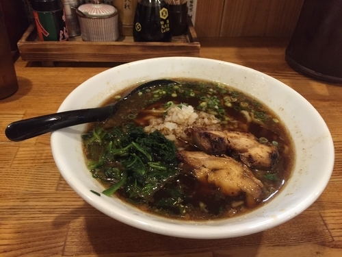 「まる醤油ラーメン」@まる鶏の写真
