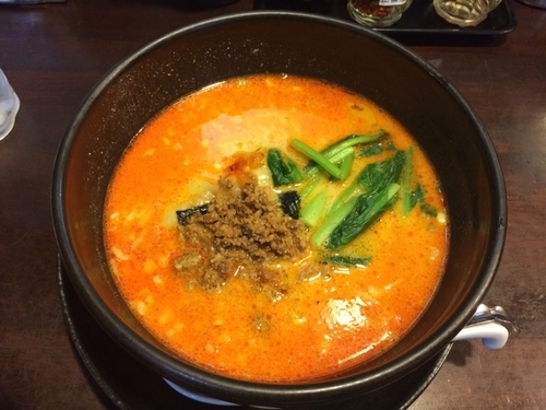 「特製担々麺＋杏仁豆腐」@ユタの店の写真