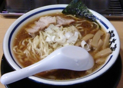 「ラーメン」@天然豚骨醤油 らーめん玉 超大吉 上野店の写真