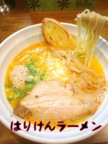 「鶏そば（塩）¥750」@はりけんラーメンの写真