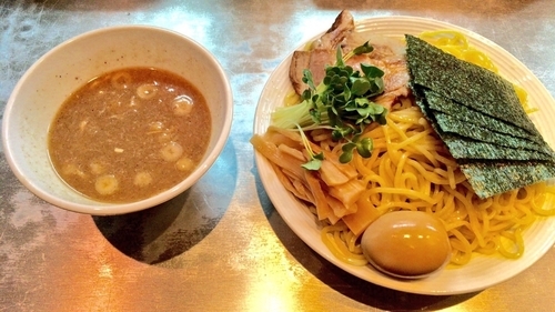 「やまつけ＆得トッピング＆特盛」@麺 やまらぁの写真