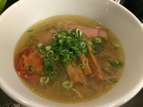 「塩そば¥650」@中華そば かなでの写真