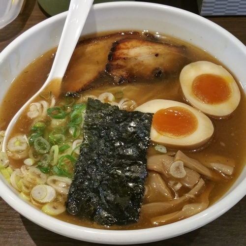 「中華そば(玉子入り)」@中華そば いちやの写真