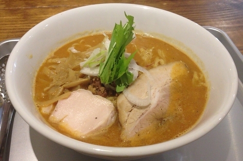 「魚だしタンタン麺(期間限定)800円」@らーめん なぶら 京王八王子店の写真