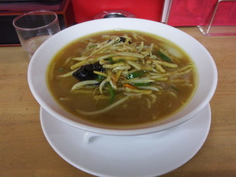 「カレーラーメン」@中国料理 藤の写真