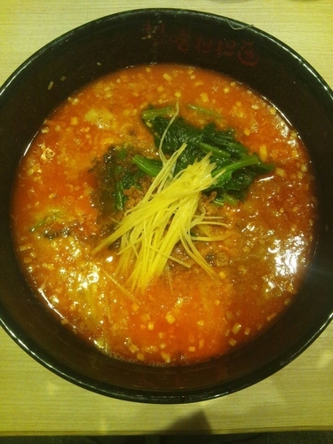 「生姜担担麺」@想吃担担面 栄店の写真