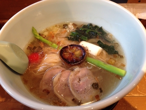 「「限定」塩アゴラーメン」@ラーメン凪 下北沢店の写真