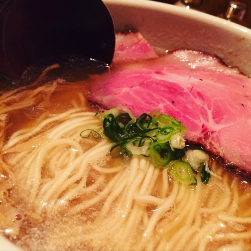 「中華そば 大盛り」@中華蕎麦 蘭鋳の写真