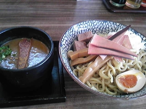 「濃厚つけ麺」@らーめん盛智の写真