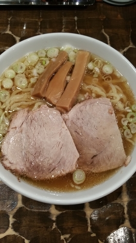 「手もみ中華そば」@つけめん・らーめん活龍 本店の写真