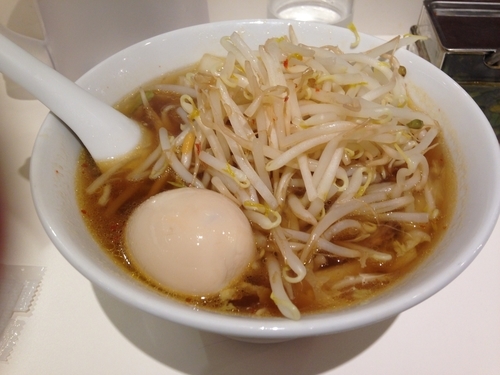「煮玉子もやしラーメン」@神座飲茶樓 横浜ジョイナス店の写真