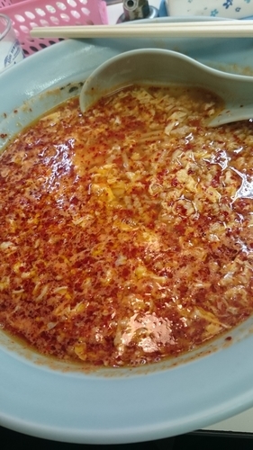 「タンタンメン中辛７５０円」@元祖ニュータンタンメン本舗 根岸店の写真