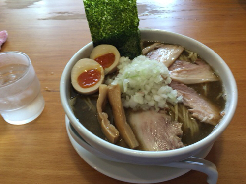 「特製煮干そば（大）¥1050-」@煮干そば とみ田の写真