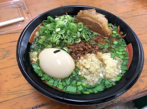 「【麺屋こころ】台湾ラーメン・全部乗せ 1200円」@にんにく史上最香の楽園 ガーリックパラダイスの写真