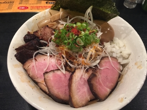 「ABURASSO中盛＋特製トッピング」@BASSO ドリルマンの写真