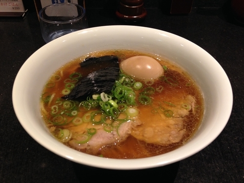 「昭和ラーメン+味玉」@麺屋 共鳴りの写真