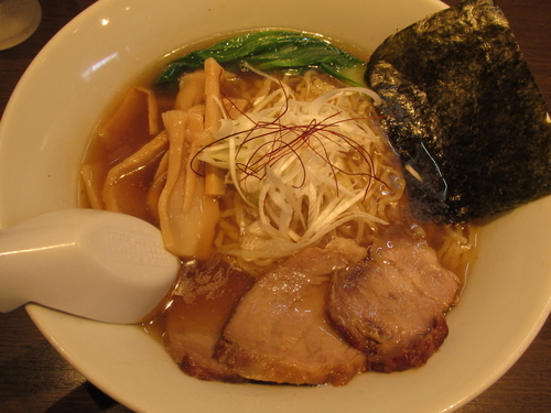 「にぼしラーメン　「670円」」@真ごころラーメン竹の写真