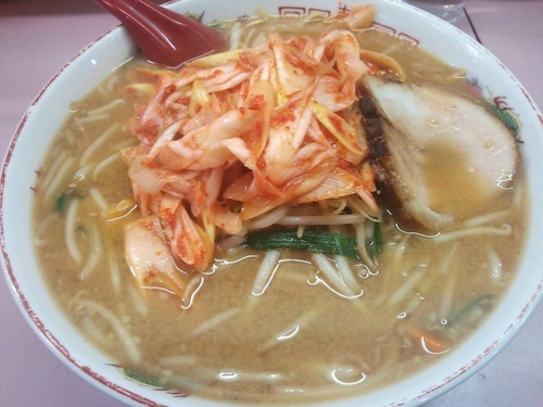 「ネギ味噌」@ごくうラーメン 三郷駅前店の写真