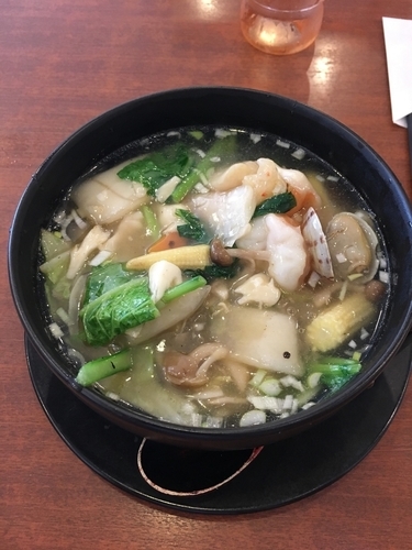 「海鮮あんかけ麺1280円」@中華レストランChina Fan 草加店の写真