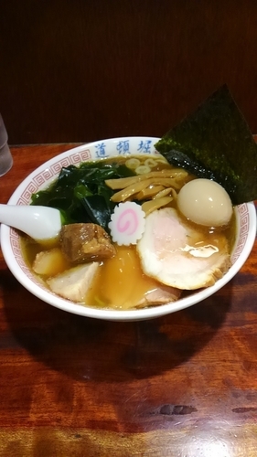 「特製中華そば　￥1000」@中華めん処 道頓堀の写真